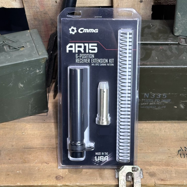 CMMG AR-15 6-Position Receiver Extension Kit (Mil-Spec Pattern) CMMG AR-15 6-Position Receiver Extension Kit (Mil-Spec Pattern)